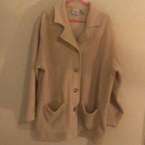 Ladies Oversized Fleece Jacket